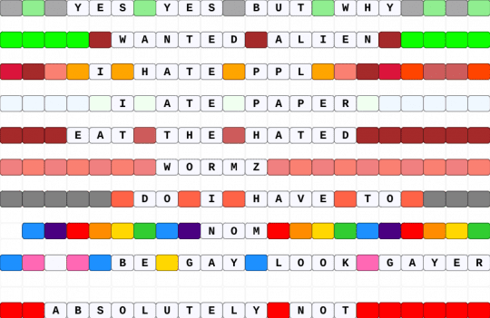 Random singlez 2 - white,green,red,orange