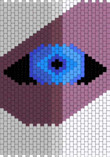 Sal Fisher eye - beige, brown, character, panel, pink, sal fisher, salfisher, sally face, sallyface