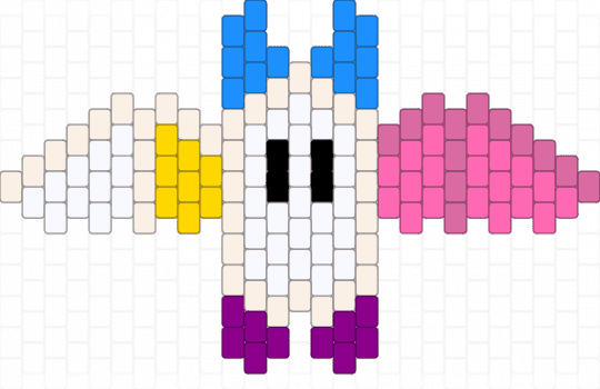 Polyamorous bat - white,pink,pride,lgbtqia,lgbt,bat