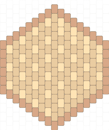 Waffle coaster - beige