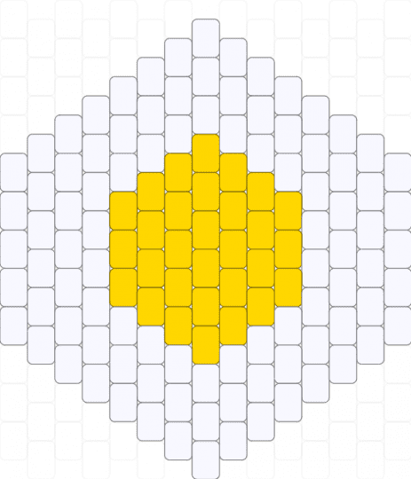 Egg coaster - white