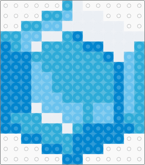 Cyan Chaos Emerald (Sonic 2) - chaos emerald, cyan, emerald, gem, sega, sonic the hedgehog, video game