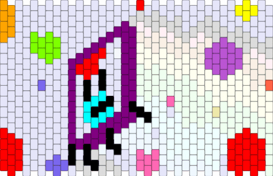 Polka Dot In Void Bag Pattern (It's Time For The) - white,pink,red,osc,itft,its time for the,bag,purse,polka dot itft