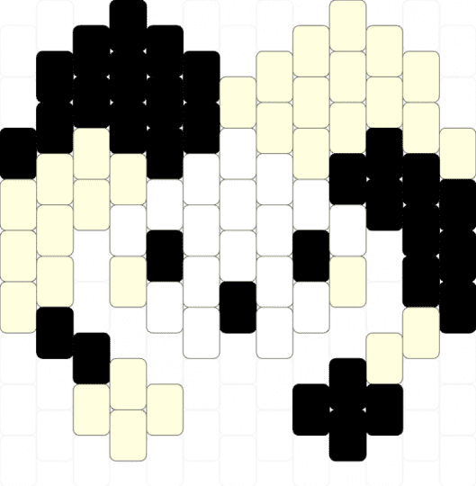 CLOWN - black,white