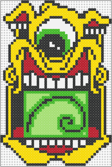 Subtronics Fibonacci Cyclops - bass music, character, cyclops, dj, dubstep, edm, green, subtronics, yellow