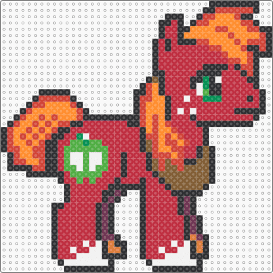 Big Macintosh - red,my little pony,mlpfim,big mac