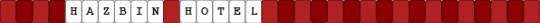 hazbin hotell ! - white,red