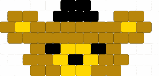 golden Freddy fnaf - gold