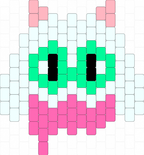 Ralsei w/o background - pink,teal,deltarune,ralsei,white,purple,green,character