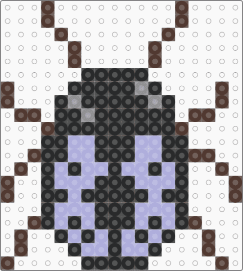 purple beetle - brown,pink