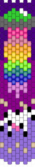 Edit Alien - purple,pink
