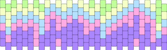 Pastel Drip 30x6 Cuff - pink,harukihasfangs,drip,simple,palette,pastel,cute,kawaii,easter