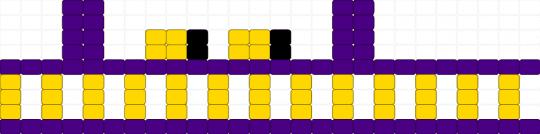 Jax-themed TADC Teeth Cuff - purple,yellow,harukihasfangs,teeth,jax,tadc,the amazing digital circus,teeth cuff,jaxtadc,complex