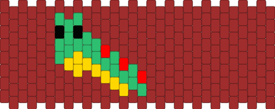 Silly Caterpillar Inspired 30x8 cuff! - red,harukihasfangs,therian,bug,animal,caterpillar