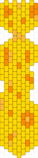 Complex Mouse Peyote Tie - yellow,harukihasfangs,therian,cheese,food,mouse,peyote tie,tie