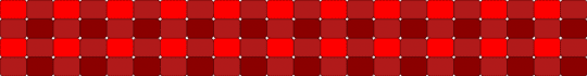 Simple Plaid Ladder Stitch - red,harukihasfangs,ladder stitch,simple,22x4,beginner,grunge,emo,2016