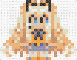 SeeU Chibi - seeu,vocaloid,chibi,anime,character,music,pop culture,beige