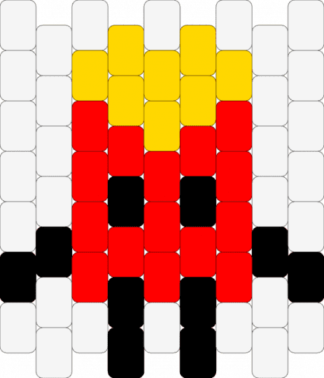 Fries from BFDI mini panel! - yellow,red,bfdi,bfdia,bfb,tpot,osc,object show