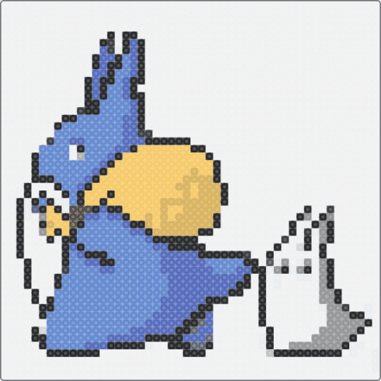 Gibbli totoro - white,blue,yellow