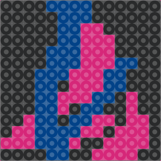 tv girl!! - pink,blue