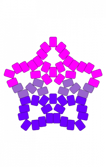 bisexual flag - large, lgbt, pink, pride, purple, star
