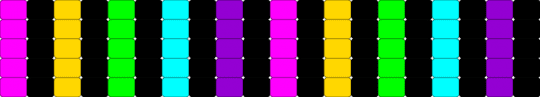 Neon latter stitch! - black,yellow,light blue,colorful,cotdneon,neon,scene