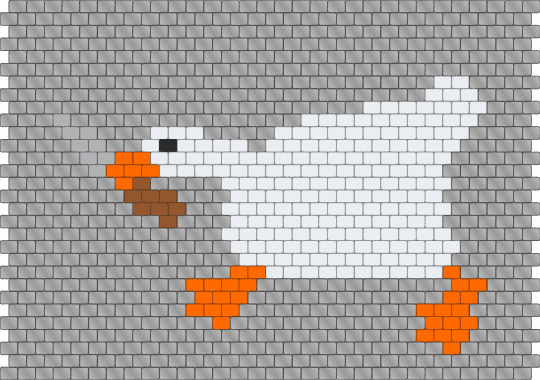 goose attack - gray