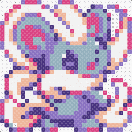 cinccino - blue,light blue,beige