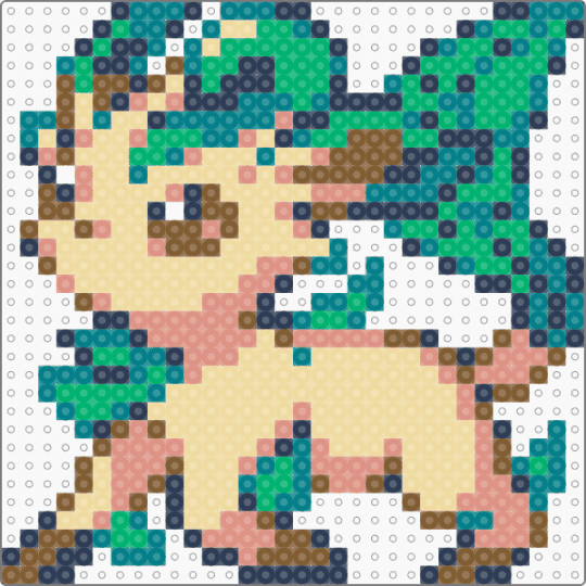 leafeon - purple,beige
