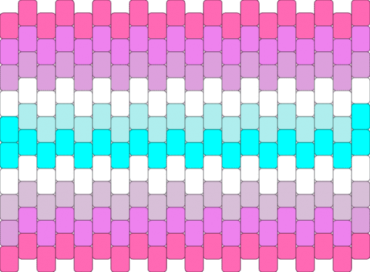 Femboy flag cuff - pink