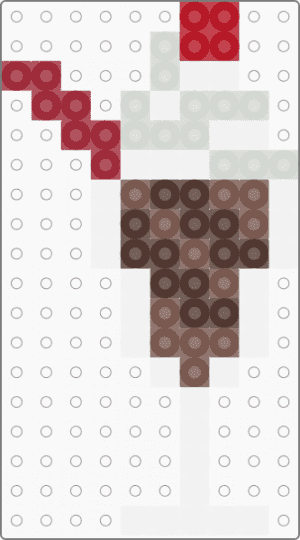 Chocolate Milkshake - brown, tan, white