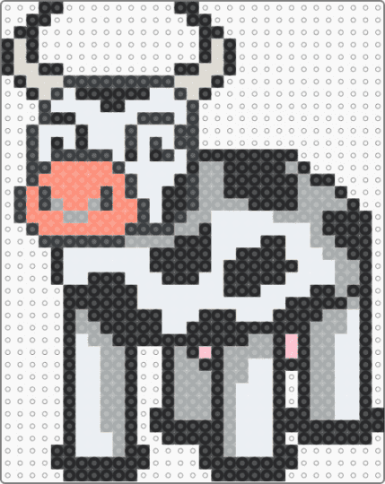 Cow (Normal Elevator | Roblox) - black,white,gray,cow,roblox