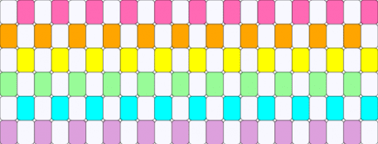 checkered - pink, white