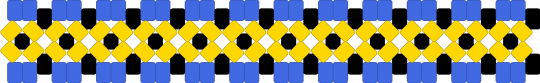 4x tpot - blue, yellow