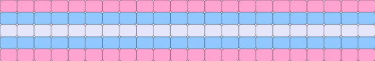 trans femme - light blue, pink