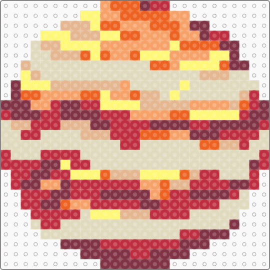 Jupiter - beige, red