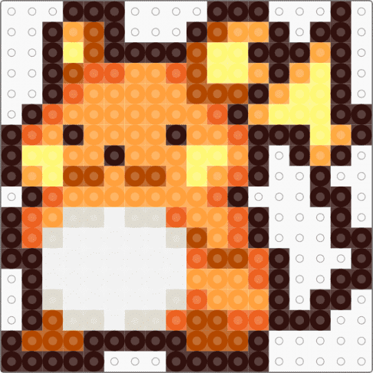 Raichu - brown,orange