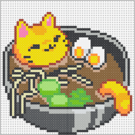 Cat ramen - cats,animals,ramen,soup,noodles,food