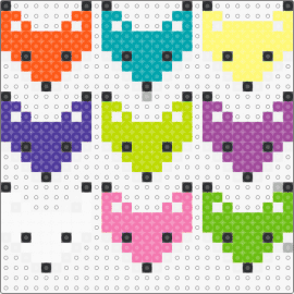 foxes - fox,animals,colorful