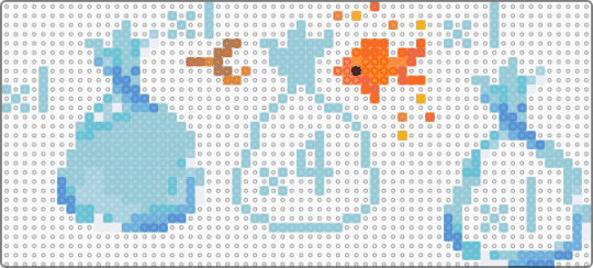 Goldfish Shaker (FINISHED) - light blue,shaker,goldfish,cute,goldfish in a bag