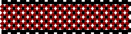 Dark clown themed X base - red,black