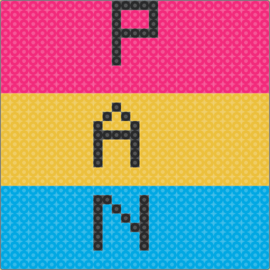 Pan flag - pink,yellow,pride,pansexual,panromantic,love is love,lgbtqia,lgbt
