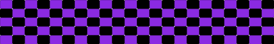Purple and black ladder stitch - purple,black