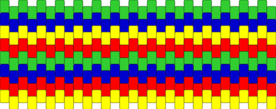 I dunno man - green,purple,yellow,red