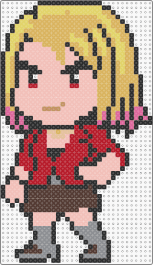 maria 2 - red,orange,beige