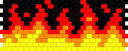 fire cuff resized - red,yellow