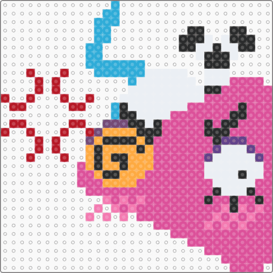 unfinished maid zooble - pink