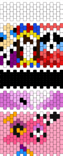unfinished - pink,red