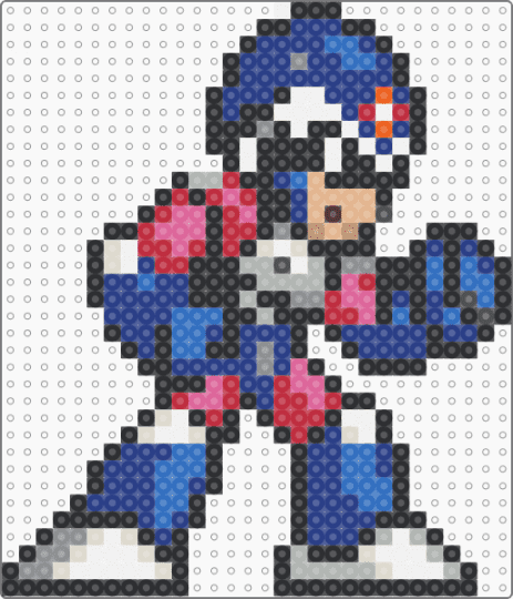 Cyber Man - black,blue,beige