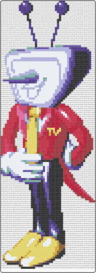 Tenna - purple,yellow,pink,red